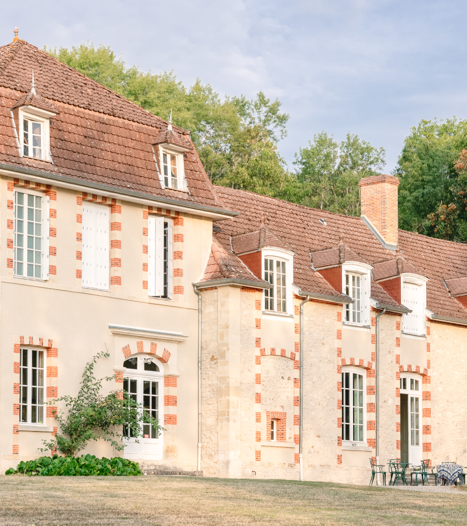 Arrière du manoir Montflambert à Mutigny